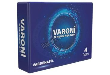 VARONI 20 MG FILM KAPLI TABLET (4 TABLET) görseli