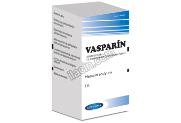 VASPARIN 25000 IU/5 ML ENJEKSIYONLUK COZELTI ICEREN 1 FLAKON görseli