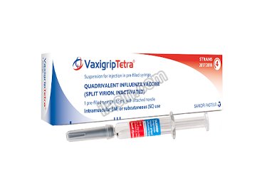 VAXIGRIP TETRA 0,5 ML IM/SC ENJ. ICIN SUSP. 1 KULL. HAZ. ENJEKTOR görseli