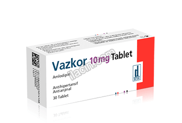 VAZKOR 10 MG 30 TABLET görseli
