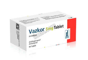 VAZKOR 5 MG 90 TABLET görseli