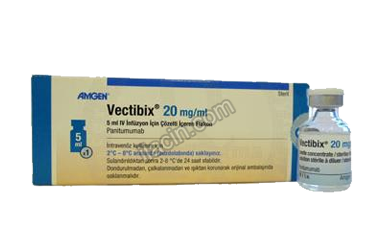 VECTIBIX 20 MG/ML INFUZYON COZELTI KONSANTRESI 20 ML görseli