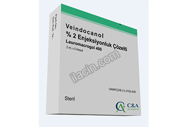 VEINDOCANOL %2 ENJEKSIYONLUK COZELTI görseli