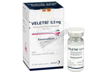 VELETRI 0,5 MG INFUZYONLUK COZELTI HAZIRLAMAK ICIN TOZ (1 FLAKON) görseli