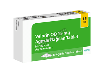 VELORIN OD 15 MG AGIZDA DAGILAN 30 TABLET görseli