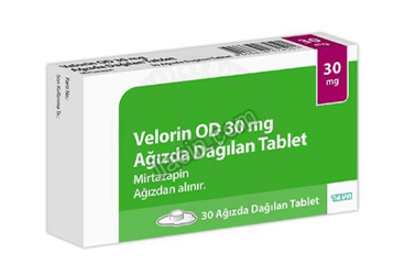 VELORIN OD 30 MG AGIZDA DAGILAN 30 TABLET görseli