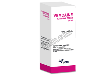 VEMCAINE PUMP SPREY %10 50 ML SISE görseli