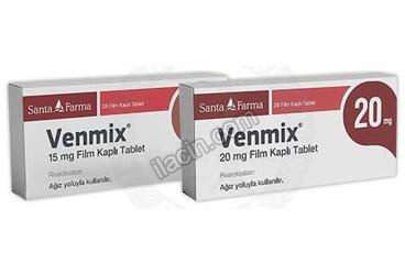 VENMIX 15 MG FILM KAPLI TABLET (28 TABLET) görseli