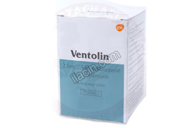VENTOLIN NEBULES 2,5ML 20 DOZ görseli