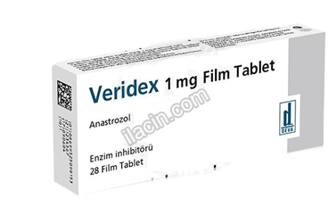 VERIDEX 1 MG FILM TABLET (28 TABLET) görseli