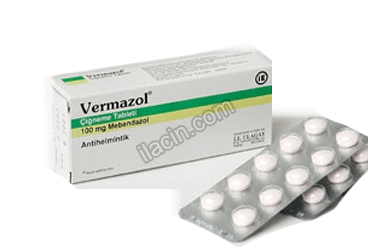 VERMAZOL 100 MG 30 TABLET görseli