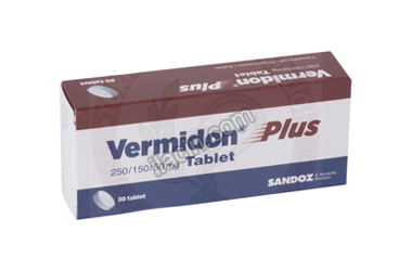 VERMIDON PLUS 250/150/50 MG TABLET görseli