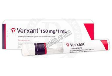 VERXANT 150 MG/1 ML ENJEKSIYONLUK COZELTI ICEREN KULLANIMA HAZIR KALEM görseli