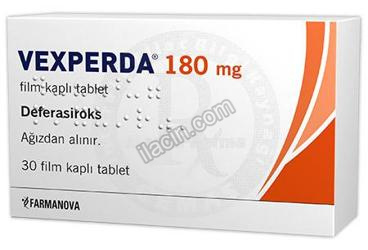 VEXPERDA 180 MG FILM KAPLI TABLET (30 TABLET) görseli