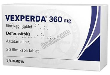 VEXPERDA 360 MG FILM KAPLI TABLET (30 TABLET) görseli