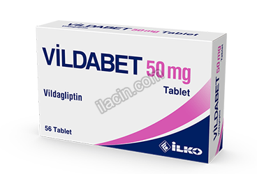 VILDABET 50 MG TABLET (56 TABLET) görseli