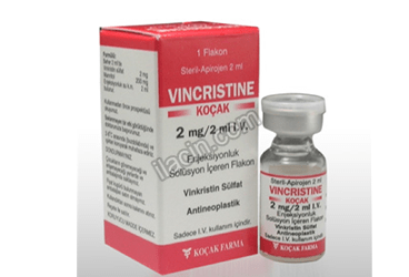 VINCRISTINE-KOCAK 2 MG/2 ML IV ENJEKSIYONLUK COZELTI(1 FLAKON) görseli