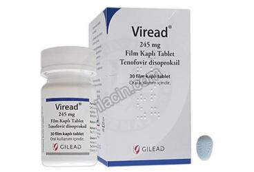 VIREAD 245 MG 30 FILM KAPLI TABLET görseli
