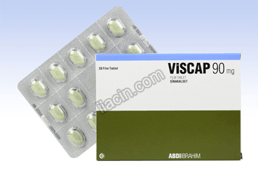 VISCAP 90 MG 28 FILM TABLET görseli