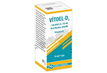 VITOEL-D3 150.000 I.U/10 ML ORAL DAMLA, COZELTI görseli