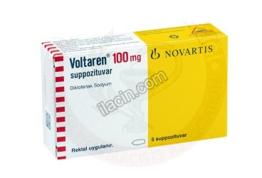 VOLTAREN 100 MG 5 SUPOZITUAR görseli
