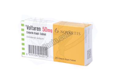 VOLTAREN 50 MG 20 TABLET görseli