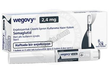 WEGOVY 2,4 MG ENJEKSIYONLUK COZELTI IÇEREN KULLANIMA HAZIR KALEM (1 KALEM) görseli