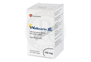 WELLBUTRIN XL 150 MG 30 YAVAS SALINIMLI FILM KAPLI TABLET görseli