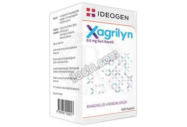 XAGRILYN 0,5 MG SERT KAPSUL görseli