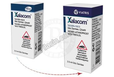 XALACOM 50MCG/6,83MG 2,5 ML GOZ DAMLASI görseli