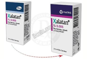 XALATAN % 0,005 GOZ DAMLASI görseli