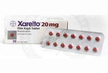 XARELTO 20 MG 28 FILM KAPLI TABLET görseli