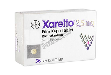 XARELTO 2,5 MG 56 TABLET görseli