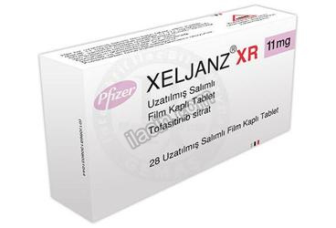 XELJANZ XR 11 MG UZATILMIŞ SALIMLI FILM KAPLI TABLET (28 TABLET) görseli