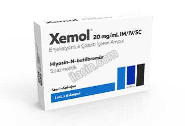 XEMOL 20 MG/ ML IM/IV/SC ENJEKSIYONLUK COZELTI görseli