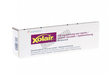 XOLAIR 150 MG/ML ENJEKSIYONLUK COZELTI ICEREN KULLANIMA HAZIR ENJEKTOR (1 ADET) görseli