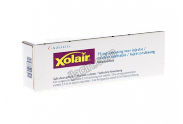XOLAIR 75 MG/0,5 ML ENJEKSIYONLUK COZELTI ICEREN KULLANIMA HAZIR ENJEKTOR (1 ADET) görseli