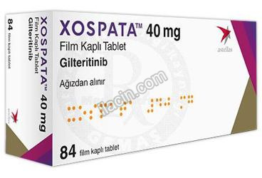 XOSPATA 40 MG FILM KAPLI TABLET (84 TABLET) görseli