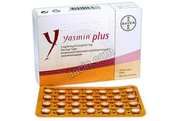 YASMIN PLUS 3 MG/30 MCG/451 MCG+451 MCG FILM KAPLI TABLET (28 TABLET) görseli
