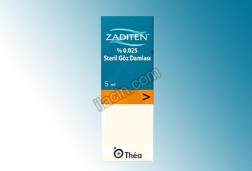 ZADITEN % 0,025 STERIL GOZ DAMLASI 5 ML görseli