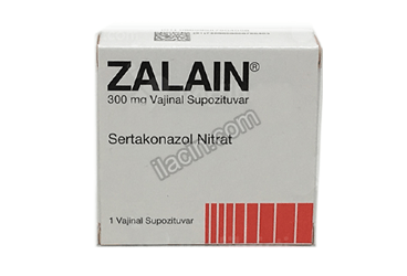 ZALAIN 300 MG VAJINAL SUPOZITUVAR (1 SUPP.) görseli