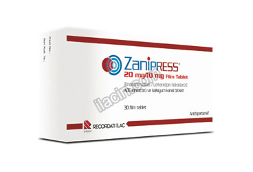 ZANIPRESS 20 MG/10 MG 30 FILM TABLET görseli