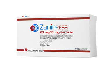 ZANIPRESS 20 MG/10 MG 90 FILM TABLET görseli