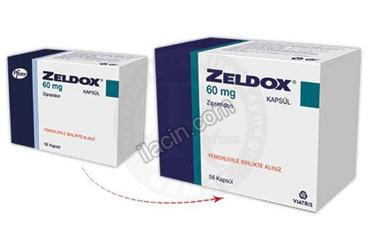 ZELDOX 60 MG 56 KAPSUL görseli