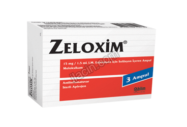 ZELOXIM 15 MG/1,5 ML IM AMPUL görseli