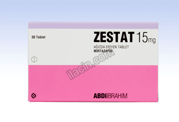 ZESTAT 15 MG 30 AGIZDA ERIYEN TABLET görseli