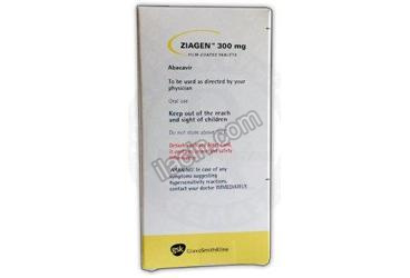 ZIAGEN 300 MG 60 FILM TABLET görseli