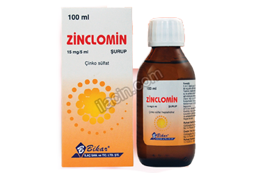 ZINCLOMIN 15 MG/5 ML 100 ML SURUP görseli