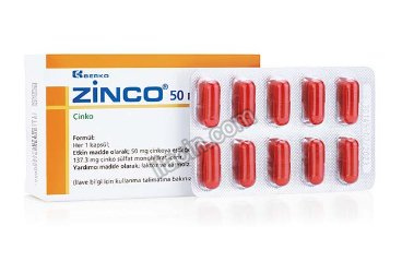 ZINCO-220 50 MG 40 KAPSUL görseli