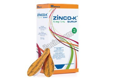 ZINCO-K 15MG/5 ML 20 KASIK SURUP görseli